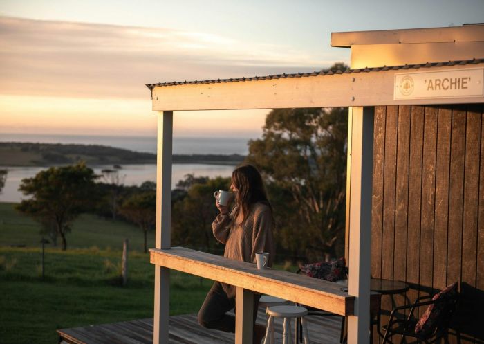Archie Tiny House with ocean views, Tilba Lake House, Central Tilba - Credit: Tilba Lake House