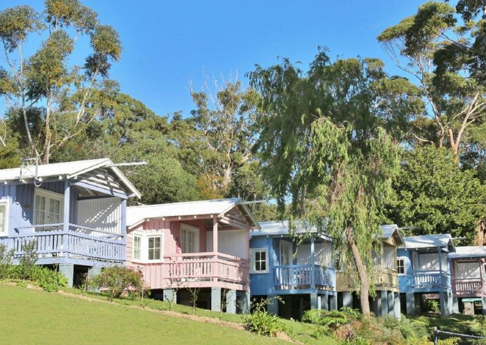 Pastel cottages, Hyams Beach Seaside Cottages, Hyams Beach -  Credit: Hyams Beach Seaside Cottages