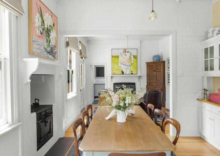 Inside dining table with art, No. 52 Bowral, Bowral - Credit: No. 52 Bowral