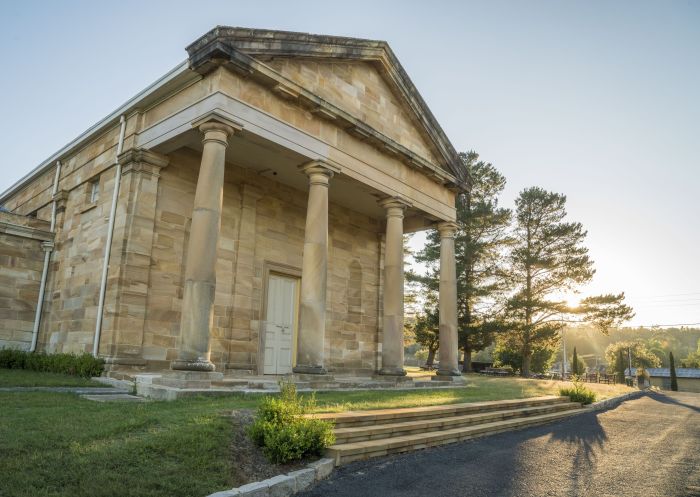 Exterior of museum building built in 1838, Berrima Courthouse Museum, Berrima
