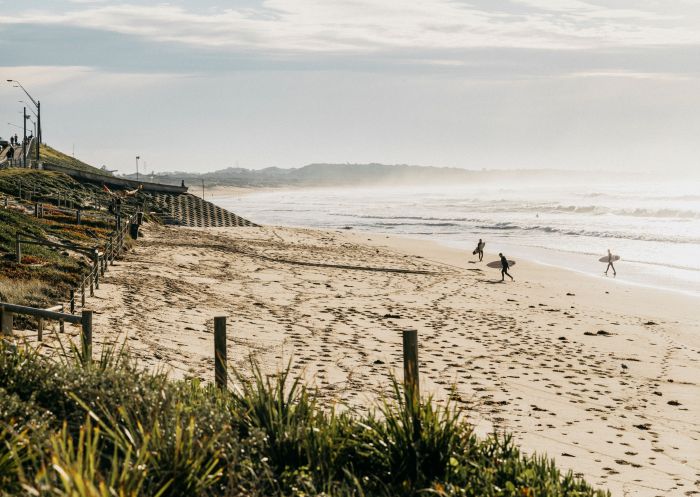 Surfers enjoying a morning, Wanda Beach, Cronulla
