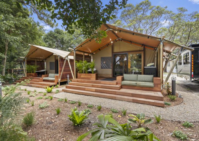 Exterior view of houses, Ingenia Holidays Byron Bay, Byron Bay - Credit: Ingenia Holidays Byron Bay