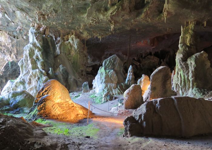 A series of limestone arch caves known as the Abercrombie Caves that are located in the Central West of NSW, Abercrombie River - Credit: Stephen Babka | DCCEEW