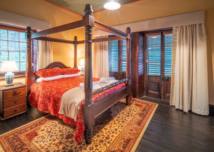 Main bedroom at St Bernards Presbytery, Hartley - Credit: John Spencer | OEH