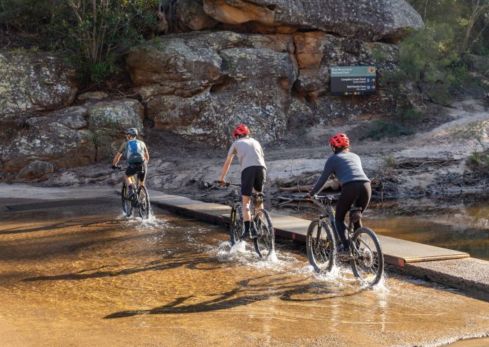Mountain bike self-guided hire service and fully guided mountain E-Bike (electric) tours, Katoomba