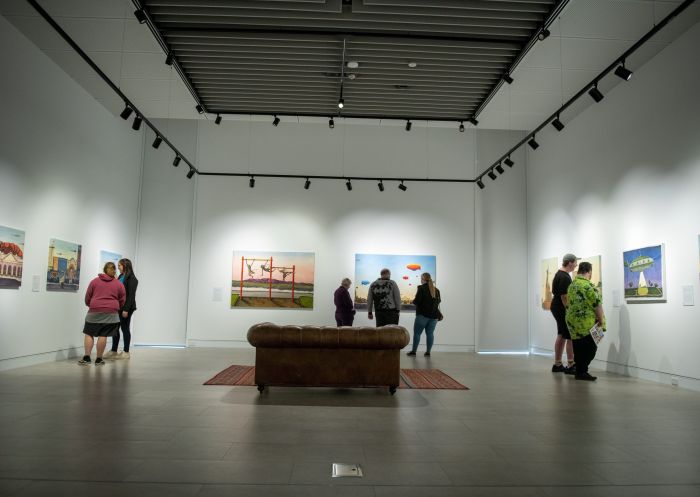 The Mid-Western Region's new cultural home, delivering an exhibition program that features artistic excellence from the community and beyond, Mudgee
