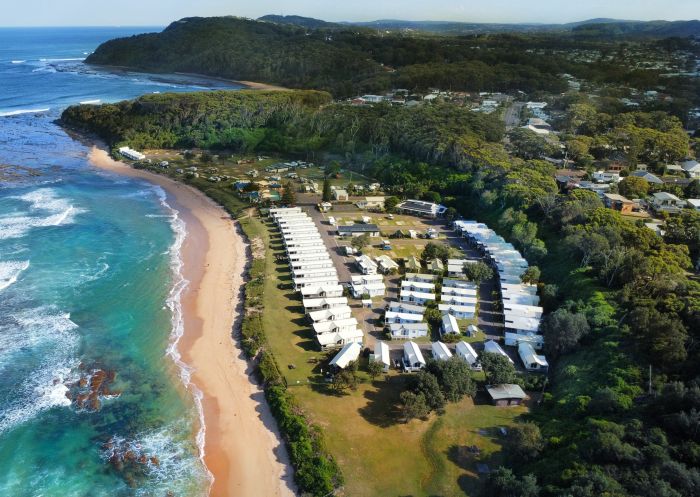 Aerial overlooking the Blue Lagoon Beach Resort, Blue Lagoon Beach Resort, Bateau Bay - Credit: Blue Lagoon Beach Resort