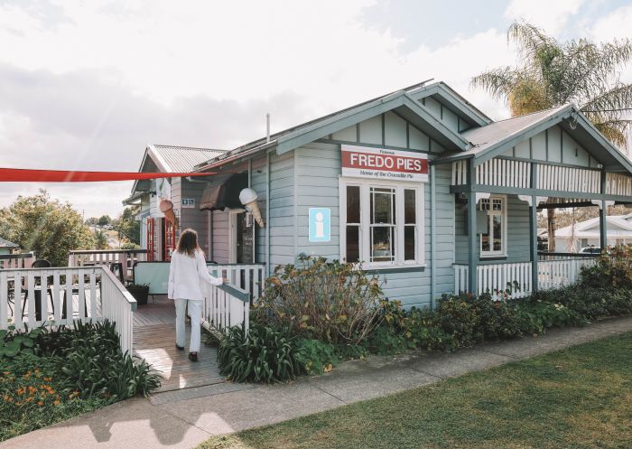 Exterior of shop, Fredo Pies, Frederickton - Credit: Fredo Pies and Cafe