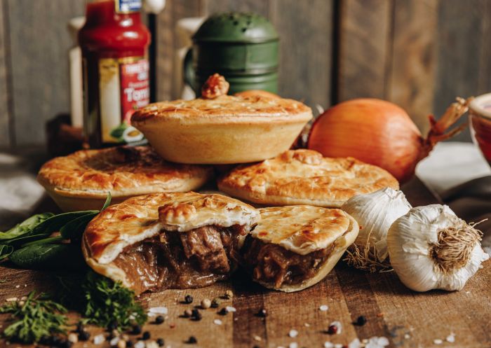 Chunky steak pies, Heatherbrae's Pies, Heatherbrae - Credit: Heatherbrae's Pies