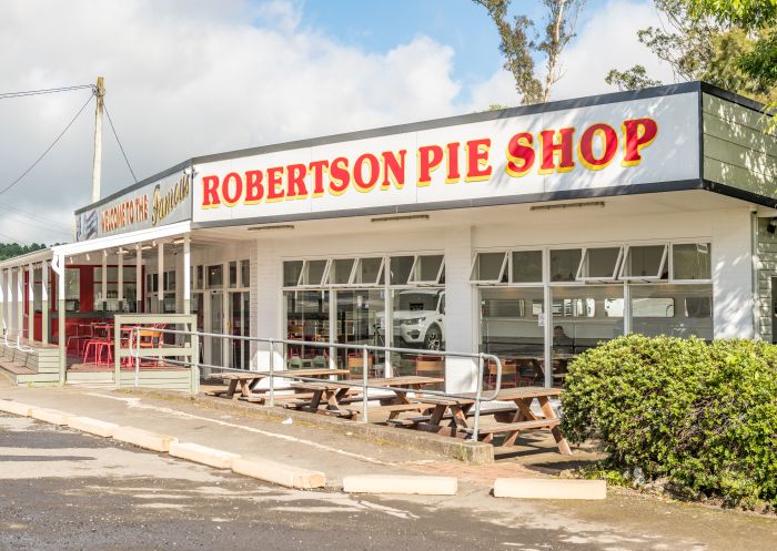 Front sign, Robertson Pie Shop, Robertson - Credit: Ashley Mackevicius