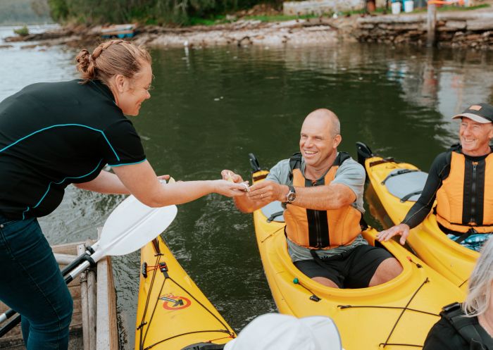 Kayaking and oyster tasting on the Clyde River, Batemans Bay