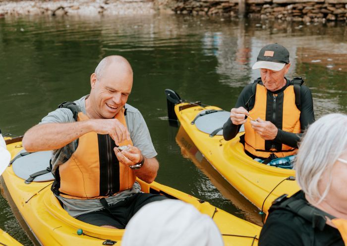 Kayaking and oyster tasting on the Clyde River, Batemans Bay