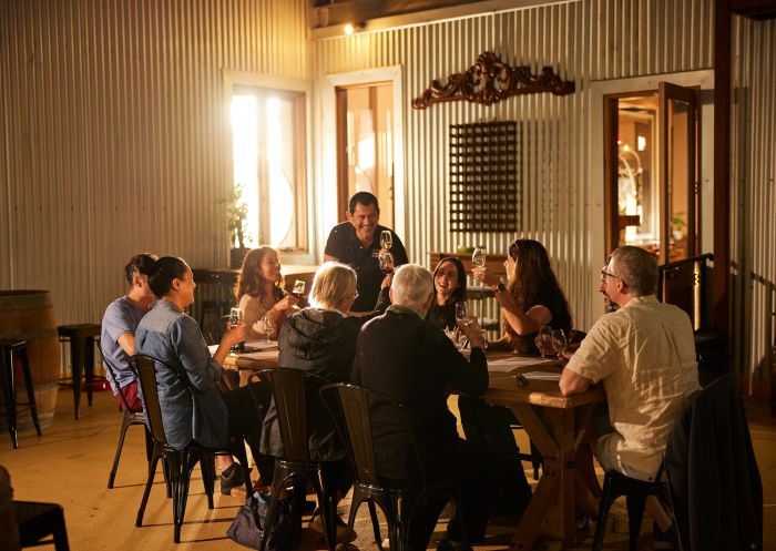 A knowledgeable guide showing visitors a good food and wine experience in Bowral