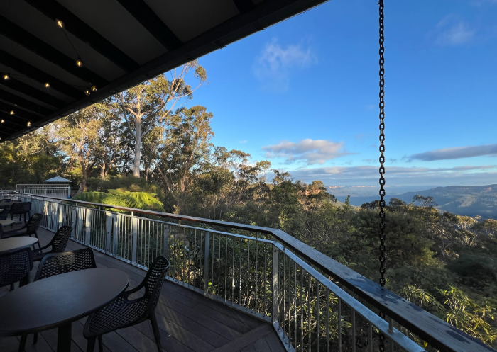 Scenic mountain views from the Conservation Hut, Wentworth Falls - Credit: NPWS