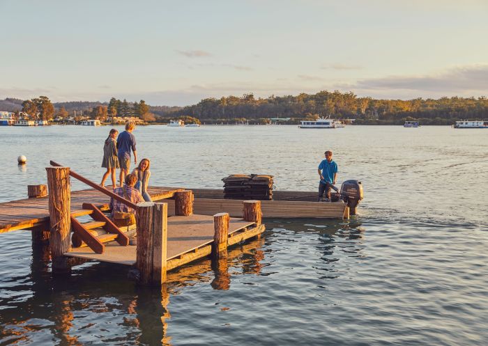 Farmer returning toThe Farm Gate and Oyster Shed on Wray Street, Batemans Bay