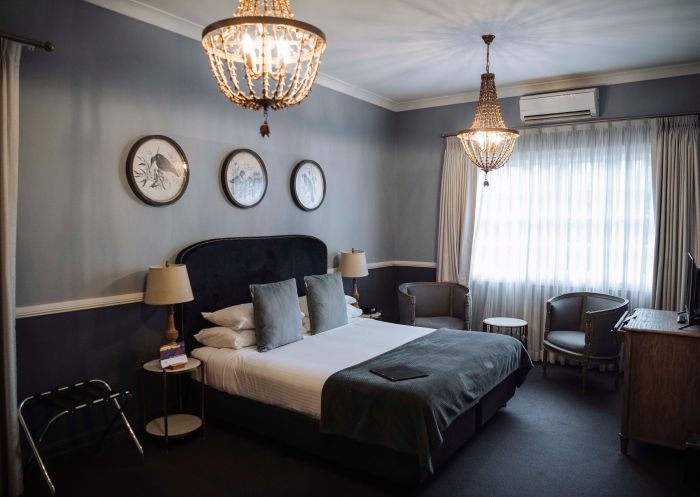Boutique luxury suite at Berida Hotel, Bowral in the Southern Highlands