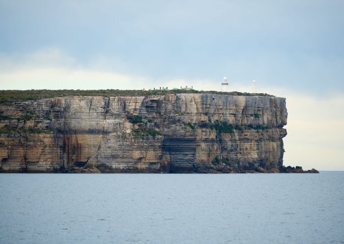 View of Point Perpendicular Lighthouse, Beecroft Peninsula, Jervis Bay