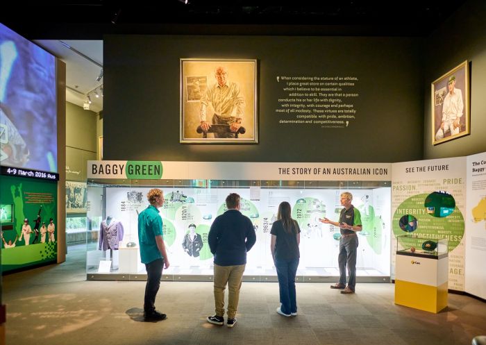 Exploring sporting history, Bradman Museum, Bowral 