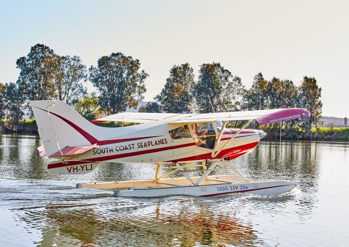 Plane on the water, South Coast Seaplanes, Moruya