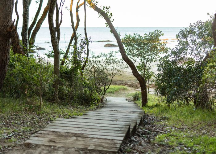 Boardwalk to beach, Mystery Bay - Credit: Eurobodalla Coast Tourism