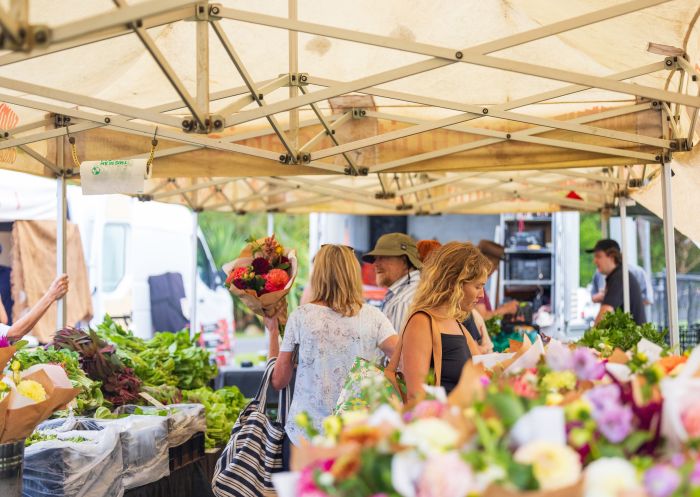 Flower stall, New Brighton Farmers Market, New Brighton - Credit: New Brighton Farmers Market