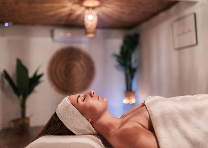 Woman at the spa, Figtree Day Spa, Sawtell - Credit: Jay and the Trees