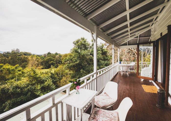 Balcony views, The Belfry Guesthouse, Bellingen