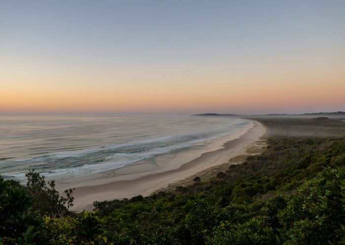Sunrise over Tallow Beach, Byron Bay