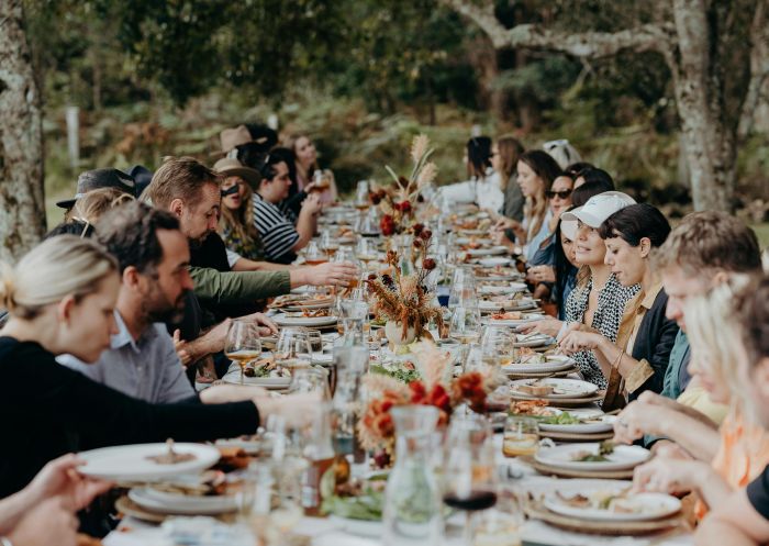 Outdoor dining event, Caper Byron Bay Food and Culture Festival, Byron Bay - Credit: Caper Byron Bay Food and Culture Festival