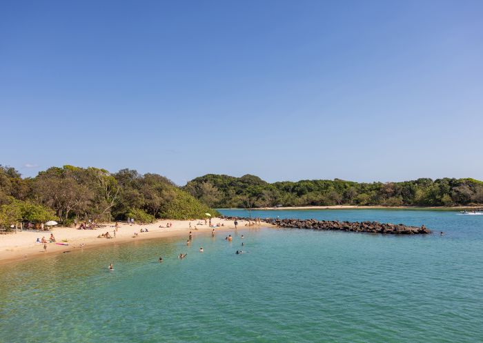 People in water, Torakina Beach, Brunswick Heads - Credit: Byron Shire Council