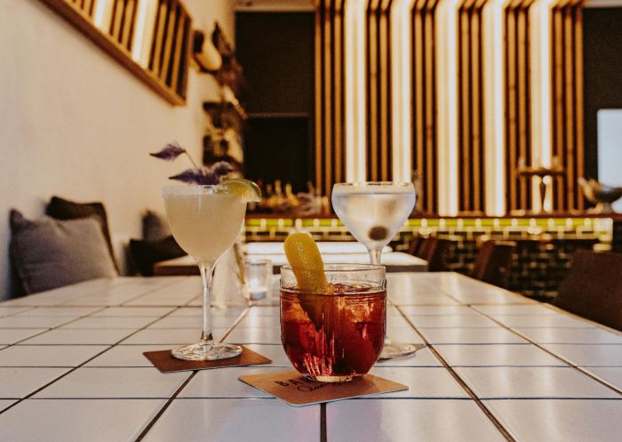 Cocktail marg martini negroni, Bar Que Sera, Sawtell - Credit: Bar Que Sera