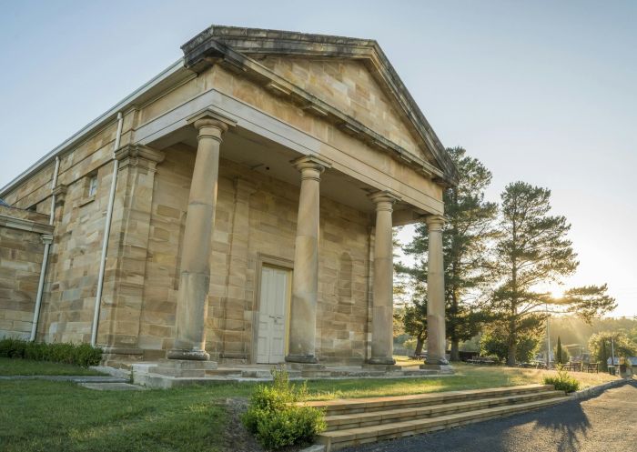 The Berrima Courthouse built in 1838 is now a museum attraction open to visitors - Credit: Berrima Court House Museum