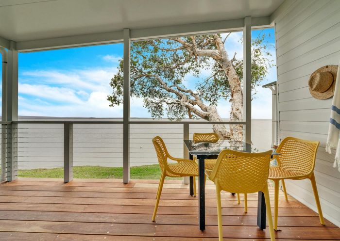 Waterfront Cabin, Two Shores Holiday Village, The Entrance North - Credit: Two Shores Holiday Village