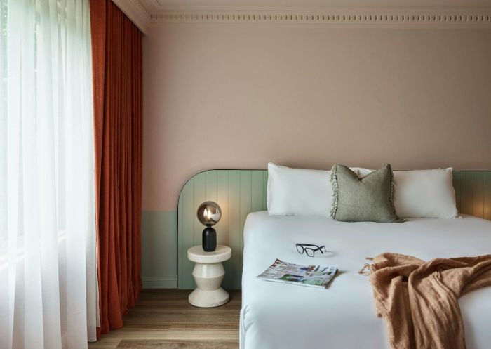 Boutique room at hotel, Kyah Hotel,  Blackheath - Credit: Steven Woodburn | Kyah Boutique Hotel