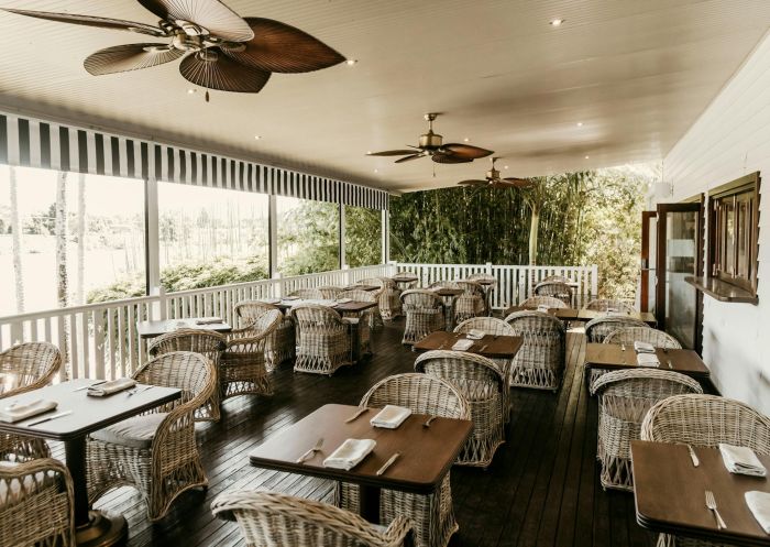 Terrassenrestaurant, Tweed River House, South Murwillumbah – Foto: Sally Singh | Tweed River House