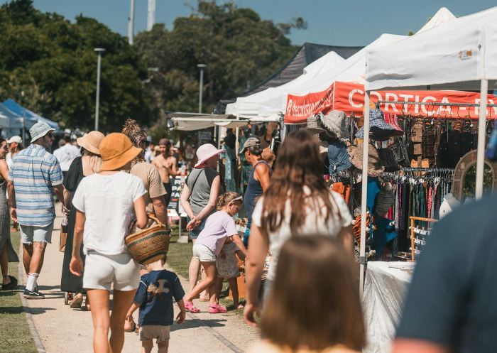 View of patrons, Byron Community Market, Byron Bay - Credit: Byron Community Market