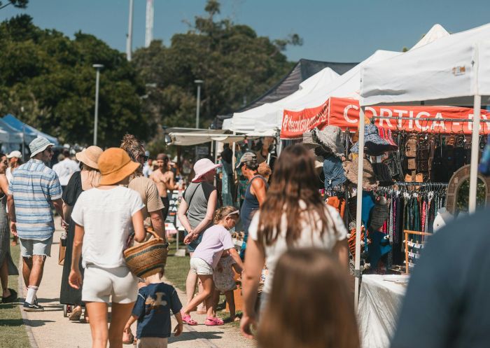 View of patrons, Byron Community Market, Byron Bay - Credit: Byron Community Market