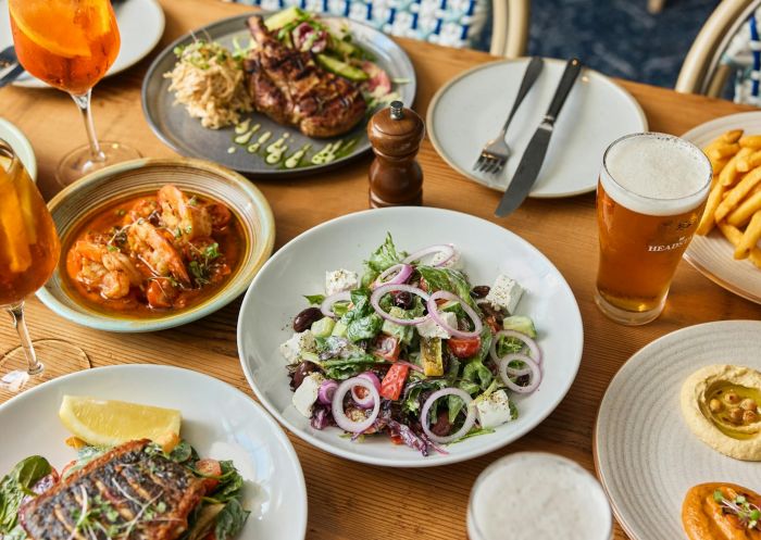 Table of dishes, Sawtell Hotel, Sawtell - Credit: Welcome Hospitality