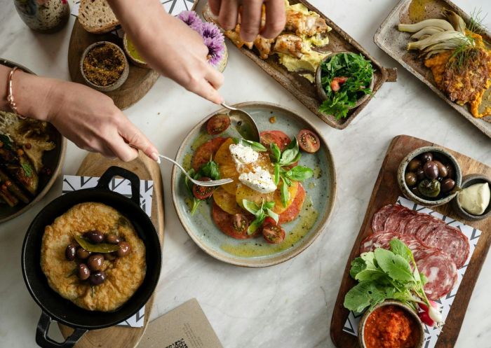 A colourful grazing platter at Zin Food and Wine House, Eurunderee - Credit: Monique Lovick