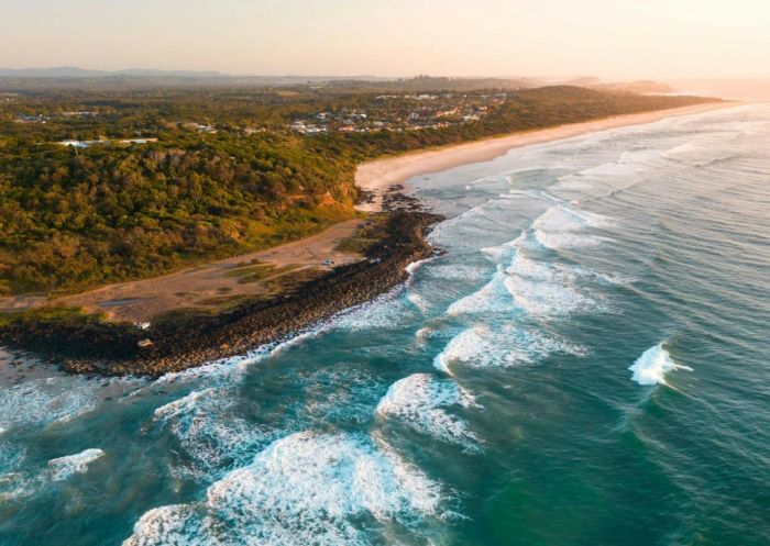 Aerial view of coast line , Angels Beach, East Ballina - Credit: Ballina Shire Council