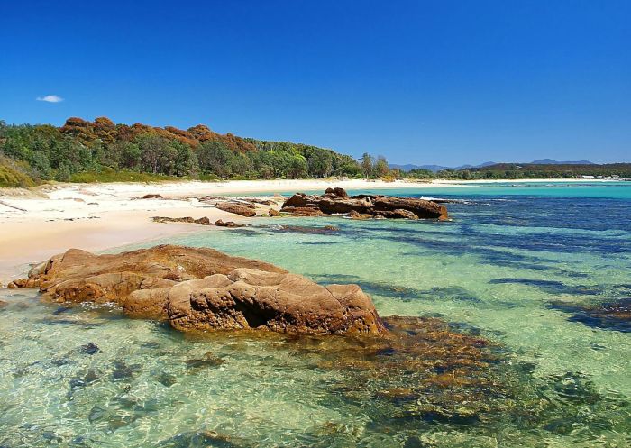 Crystal clear waters at Shelly Beach Picnic Area, Moruya Heads - Credit: Eurobodalla Shire Council