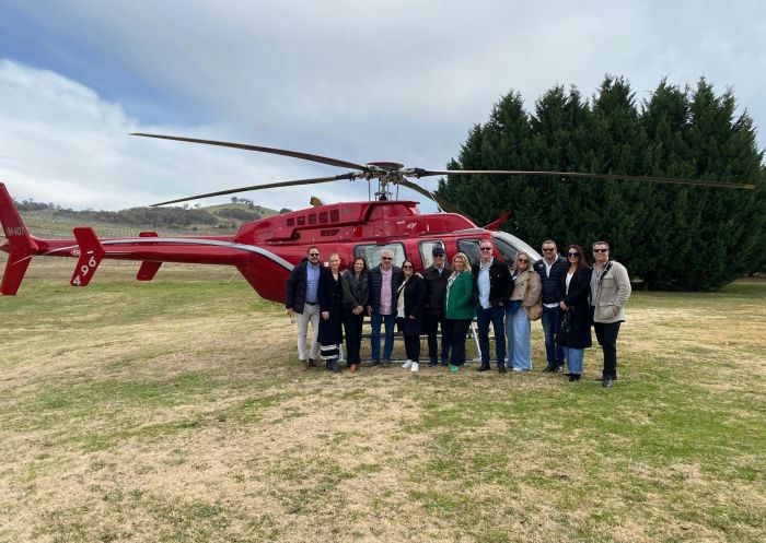 Helicopter tour, Orange Helicopters, Huntley - Credit: Orange Helicopters