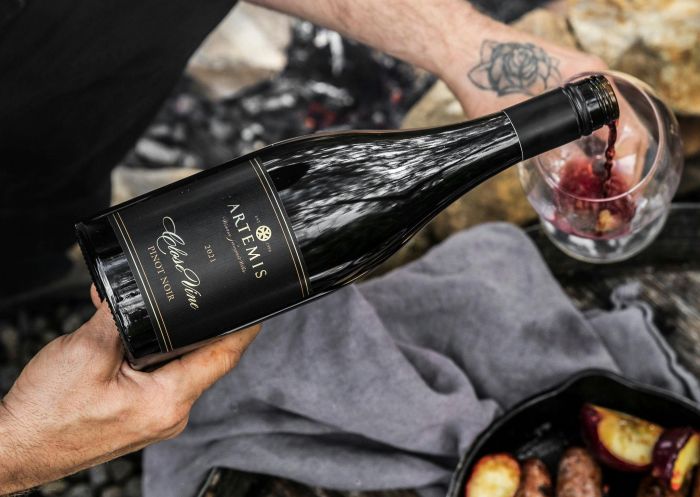 Close Vine Pinot Noir produced by Artemis Wines, Mittagong - Credit: Artemis Winery & Distillery
