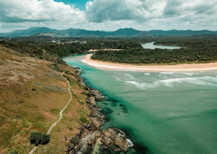 Boambee Beach and Creek Area, Boambee Beach, Sawtell - Credit: Coffs Coast Visitor Services