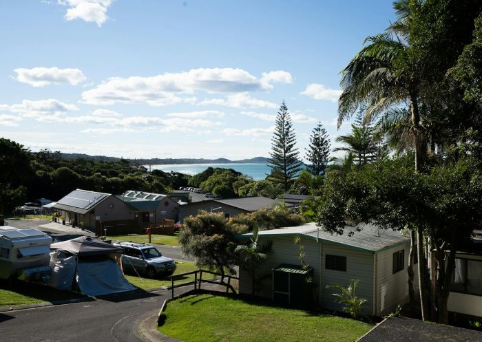 View from unpowered sites, Broken Head Holiday Park, Broken Head - Credit: BHHP
