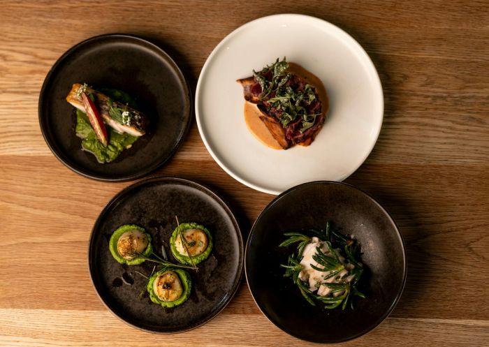 a 5 course Aboriginal degustation dining experience, Buckaroo - Credit: Indigiearth