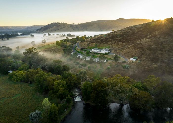 Cottages on the hill with the sun rising, Nimbo Fork, Killimicat  - Credit: Cut Above Productions