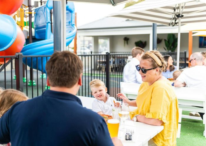 Family Dining in beer Garden at The Ophir Hotel, Orange - Credit: Monique Lovick Photography | The Ophir Hotel