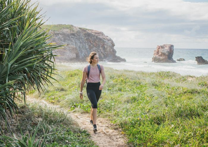 Walking at Red Rock, Solitary Islands coastal walk, Emerald Beach - Credit: Coffs Coast