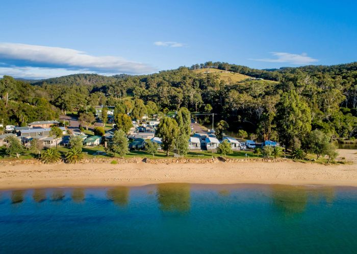 Beachfront ocean aerial view, Ingenia Holidays Eden Beachfront, Eden - Credit: Ingenia Holidays Eden Beachfront